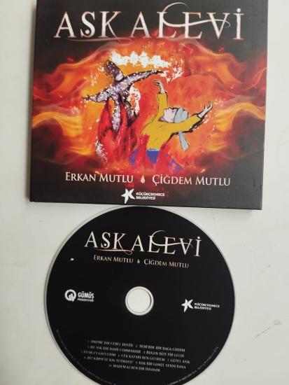 Aşk Alevi - Erkan Mutlu/ Çiğdem Mutlu - Türkiye Basım - 2. El CD Albüm