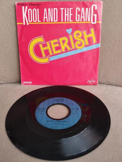 Kool And The Gang – Cherish - 1985  Fransa Basım 45 Lik Plak