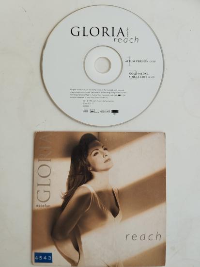 Gloria Estefan – Reach - 1996  Avrupa Basım 2. El CD, Single, Cardboard Sleeve