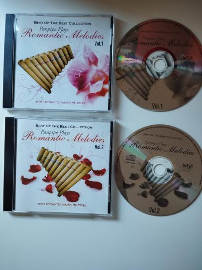 Romantic Melodies / Panpipe Plays - Türkiye Basım 2. El 2xCD Albüm