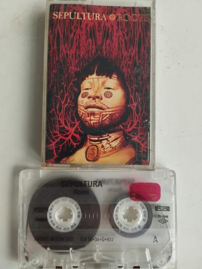 Sepultura – Roots - 1996  Türkiye Basım 2. El Kaset Albüm