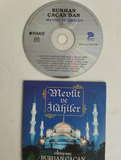 Mevlit ve İlahiler - Okuyan:Burhan Çaçan  -  Türkiye Basım - 2. El CD Albüm