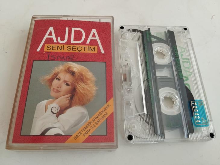 Ajda    –   Seni Seçtim – 1991 Türkiye Basım  2. El Kaset Albüm