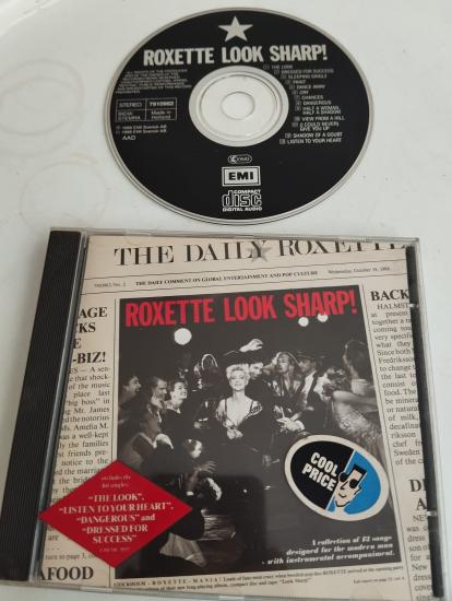 Roxette – Look Sharp!  –  1989 Avrupa Basım - 2. El CD Albüm