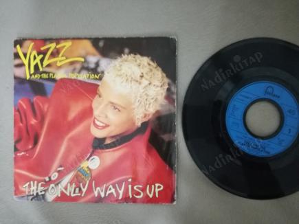 YAZZ - THE ONLY WAY IS UP 1988 FRANSA BASIM 45 LİK PLAK