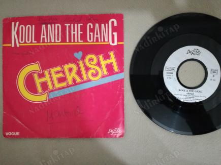 KOOL & THE GANG-CHERISH 1985 FRANSA BASIM 45 LİK PLAK