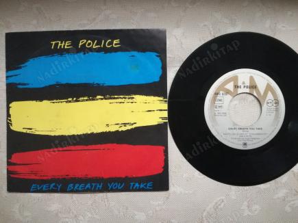 THE POLICE - EVERY BREATH YOU TAKE- 1983 HOLLANDA BASIM 45 LİK PLAK