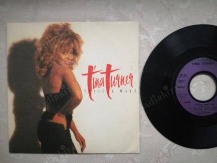 TINA TURNER - TYPICAL MALE - 1986 FRANSA  BASIM 45 LİK PLAK