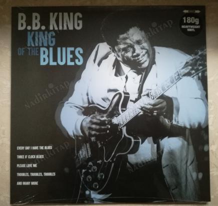 B.B. KING-KING OF THE BLUES-2018 AVRUPA BASIM LP ALBÜM (YENİ JELATİNİNDE)