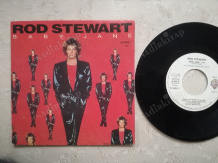 ROD STEWART - BABY JANE - 1983 FRANSA BASIM 45 LİK PLAK