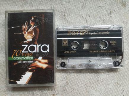 ZARA-70’Lİ YILLAR ARANJMANLAR-CANLI PERFORMANS-(KASET)