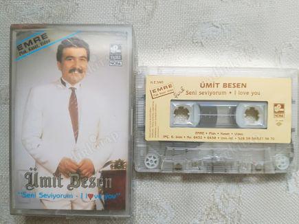 ÜMİT BESEN-SENİ SEVİYORUM(I LOVE YOU)-İLK BASIM KAĞITLI- (KASET)