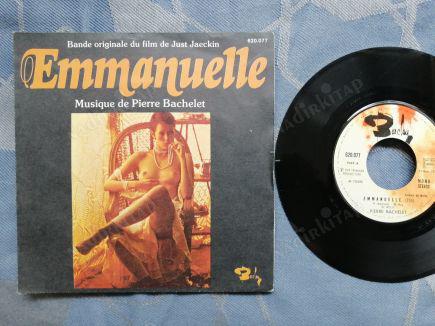 PIERRE BACHELET-EMMANUELLE SOUNDTRACK-1974 FRANSA BASIM 45 LİK PLAK