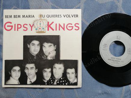 GIPSY KINGS - BEM BEM MARIA- 1988 FRANSA BASIM 45 LİK PLAK