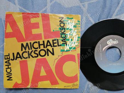 MICHAEL JACKSON - OFF THE WALL - 1979 HOLLANDA BASIM 45 LİK PLAK