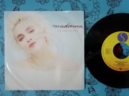 MADONNA - THE LOOK OF LOVE - 1987 ALMANYA BASIM 45 LİK PLAK