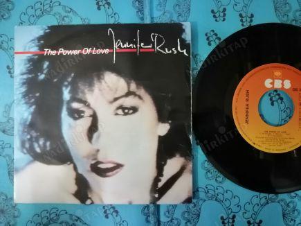 JENNIFER RUSH - THE POWER OF LOVE - 1984 ALMANYA BASIM 45 LİK PLAK