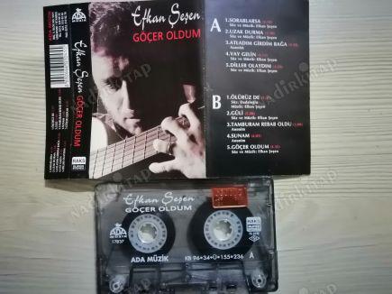 EFKAN ŞEŞEN-GÖÇER OLDUM-ADA MÜZİK-(KASET)