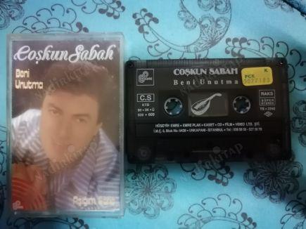 COŞKUN SABAH-BENİ UNUTMA-1990  BASIM KASET