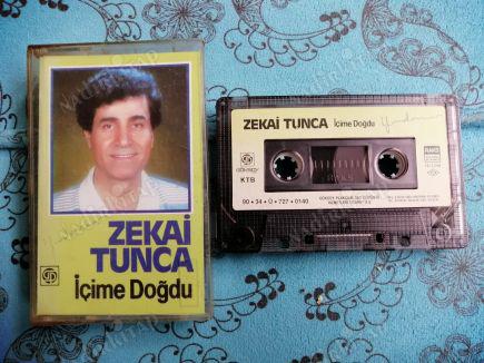 ZEKAİ TUNCA - İÇİME DOĞDU-1989 Türkiye Basım KASET-KAĞITLI İLK BASIM