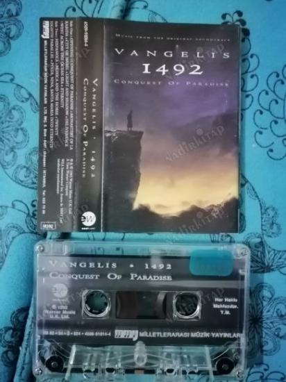 1492 CONQUEST OF PARADISE -VANGELIS-1992 TÜRKİYE BASIM KASET