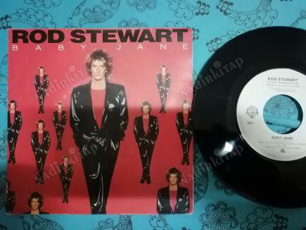 ROD STEWART - BABY JANE 1983 FRANSA BASIM 45 LİK PLAK