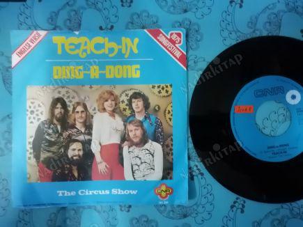 TEACH IN - DING A DONG - 1975 HOLLANDA BASIM 45 LİK PLAK(1975 EUROVISION 1.Sİ)