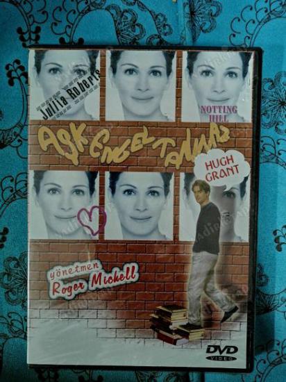 AŞK ENGEL TANIMAZ  - NOTTING HILL - DVD FİLM -120 DAKİKA - AÇILMAMIŞ AMBALAJINDA