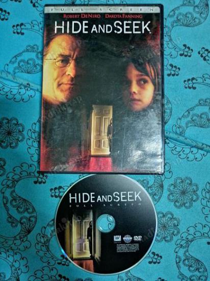 HIDE AND SEEK  - Robert De Niro /Dakota Fanning -  101  DAKİKA  -  DVD FILM - (YABANCI BASIM TÜRKÇE DİL VE ALTYAZI YOKTUR)