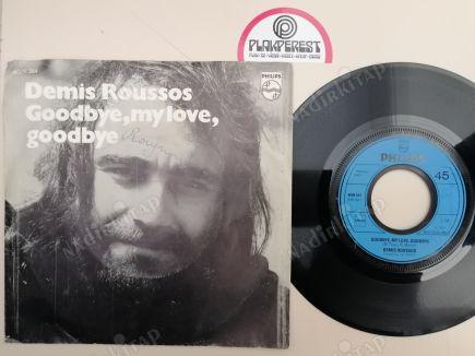 DEMIS ROUSSOS  -  GOODBYE MY LOVE GOODBYE - 1973 HOLLANDA BASIM 45 LİK PLAK