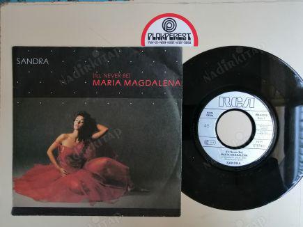 SANDRA - MARIA MAGDALENA - 1985 HOLLANDA BASIM 45 LİK PLAK