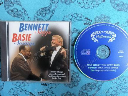 TONY BENNETT & COUNT BASIE - BENNETT SINGS BASIE SWINGS 1996  İNGİLTERE   BASIM CD ALBÜM