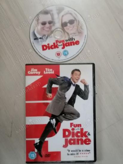 FUN WITH DICK AND JANE  - JIM CARREY /TEA LEONI  - 101 DAKİKA - DVD FİLM - AVRUPA BASIM TÜRKÇE DİL VE ALTYAZI YOKTUR