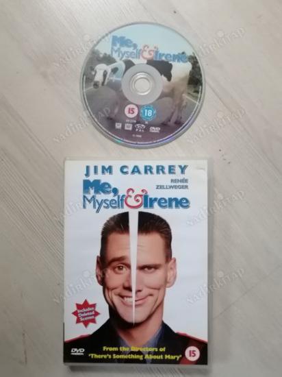 ME MYSELF & IRENE - JIM CARREY  - 111 DAKİKA -DVD FİLM   AVRUPA BASIM TÜRKÇE DİL VE ALTYAZI YOKTUR (+15)