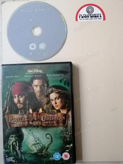 PIRATES OF  CARIBBEAN - Dead Man’s Chest - 145 DAKİKA    DVD FİLM   AVRUPA BASIM TÜRKÇE DİL VE ALTYAZI YOKTUR (+12)