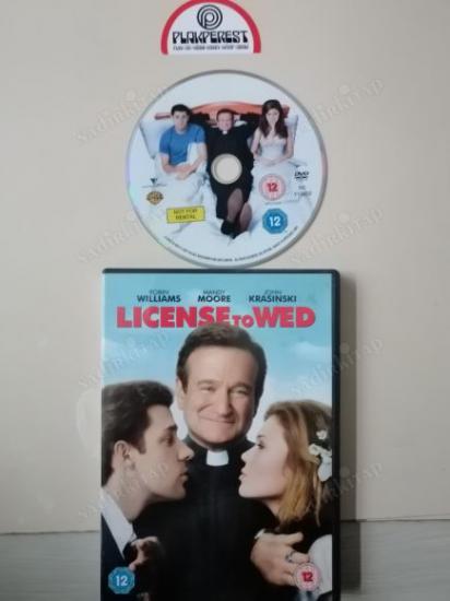 LISENSE TO WED - ROBIN WILLIAMS - 88  DAKİKA  DVD FİLM   AVRUPA BASIM TÜRKÇE DİL VE ALTYAZI YOKTUR (+12)