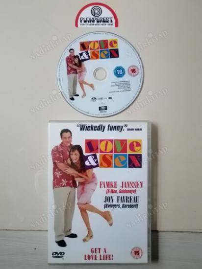 LOVE & SEX  - FAMKE JANSSEN / JON FAVREAU -  84 DAKİKA  DVD FİLM   AVRUPA BASIM TÜRKÇE DİL SEÇENEĞİ YOKTUR  (+15)