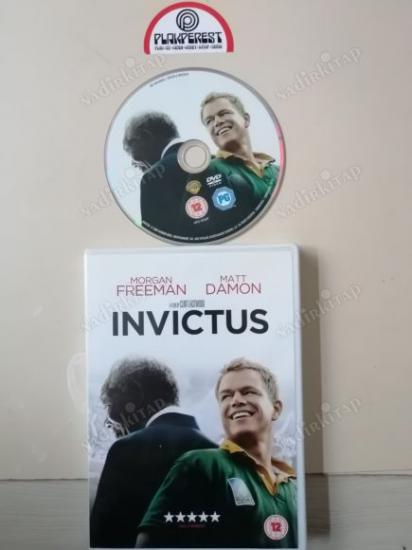 INVICTUS -  MORGAN FREEMAN / MATT DAMON  - 128  DAKİKA  DVD FİLM   AVRUPA BASIM TÜRKÇE DİL SEÇENEĞİ YOKTUR (+12)