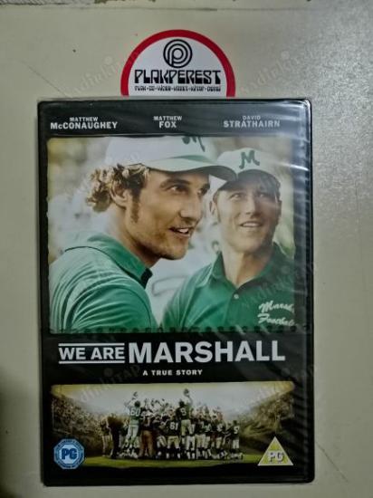 WE ARE MARSHALL  - MATTHEW McCONAUGHEY  126  DAKİKA  DVD FİLM   AVRUPA BASIM TÜRKÇE DİL SEÇENEĞİ YOKTUR  * AÇILMAMIŞ AMBALAJINDA*