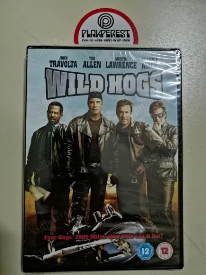 WILD HOGS -JOHN TRAVOLTA/ TIM ALLEN  96 DAKİKA DVD FİLM  AVRUPA BASIM TÜRKÇE DİL SEÇENEĞİ YOKTUR  (+12) * AÇILMAMIŞ AMBALAJINDA*