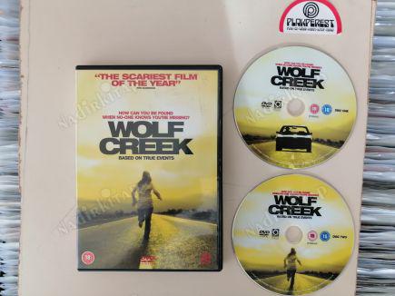 WOLF CREEK - DOUBLE DISC - FİLM: 94 DAKİKA - DVD FİLM - AVRUPA BASIM TÜRKÇE DİL SEÇENEĞİ YOKTUR  (+18)