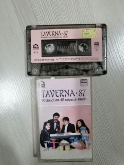 TAVERNA 87 - 90 DAKİKA 49 SEÇME ESER - 1988  TÜRKİYE  Basım (KAĞITLI) *KASET*