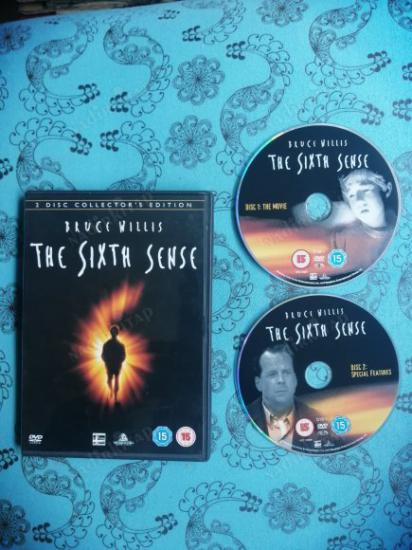 THE SIXTH SENSE  - A M. NIGHT SHYAMALAN - 2 DISC COLLECTOR’S EDITION - 103 DAKİKA+EXTRAS -DVD FİLM- AVRUPA BASIM TÜRKÇE DİL SEÇENEĞİ YOKTUR (+15)