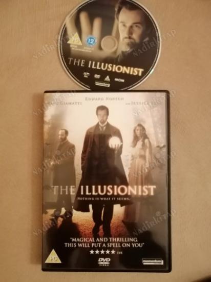 THE ILLUSIONIST - EDWARD NORTON  DVD FİLM - 104  DAKİKA+ EXTRAS - AVRUPA BASIM TÜRKÇE DİL SEÇENEĞİ YOKTUR (+12)