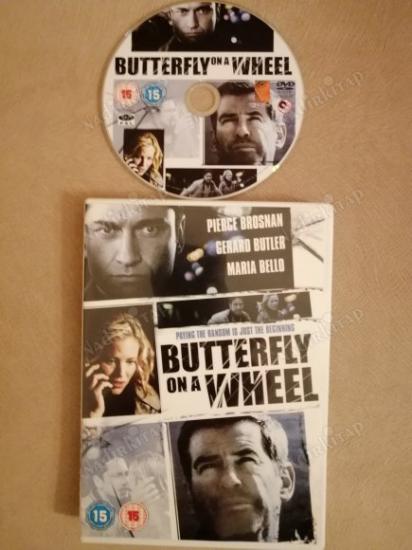 BUTTERFLY ON A WHEEL - PIERCE BROSNAN/GERARD BUTLER  DVD FİLM - 91  DAKİKA+ EXTRAS - AVRUPA BASIM TÜRKÇE DİL SEÇENEĞİ YOKTUR (+15)