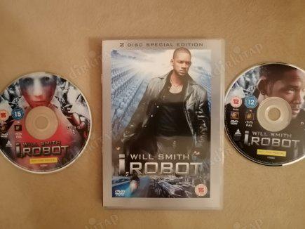 I,ROBOT -WILL SMITH -2 DISC SPECIAL EDITION 109 DAKİKA+ EXTRAS -AVRUPA BASIM TÜRKÇE DİL SEÇENEĞİ YOKTUR (+15)