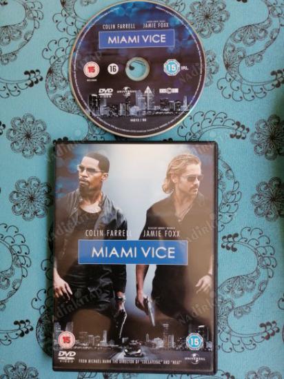 MIAMI VICE - A MICHAEL MANN FILM - COLIN FARRELL/JAMIE FOXX -  127 DAKİKA DVD FİLM-AVRUPA BASIM TÜRKÇE DİL SEÇENEĞİ YOKTUR (+15)