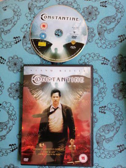 CONSTANTINE  -KEANU REEVES - A FRANCIS LAWRENCE FILM - 115 DAKİKA DVD FİLM-AVRUPA BASIM TÜRKÇE DİL SEÇENEĞİ YOKTUR (+15)