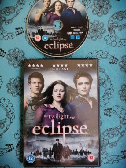 THE TWILIGHT SAGA - ECLIPSE - 119 DAKİKA DVD FİLM-AVRUPA BASIM TÜRKÇE DİL SEÇENEĞİ YOKTUR (+12)