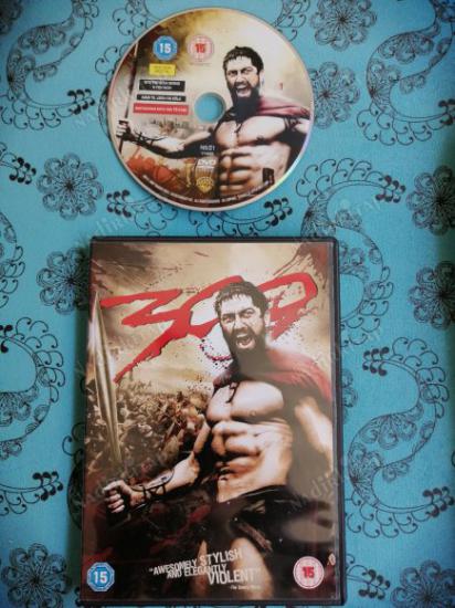 300 -  GERARD BUTLER  - A ZACK SNYDER FILM -   111 DAKİKA DVD FİLM-AVRUPA BASIM TÜRKÇE DİL SEÇENEĞİ YOKTUR (+15)